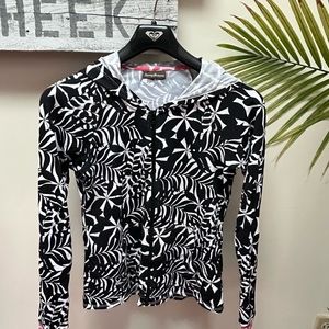 Tommy Bahama full zip hooded rash guard